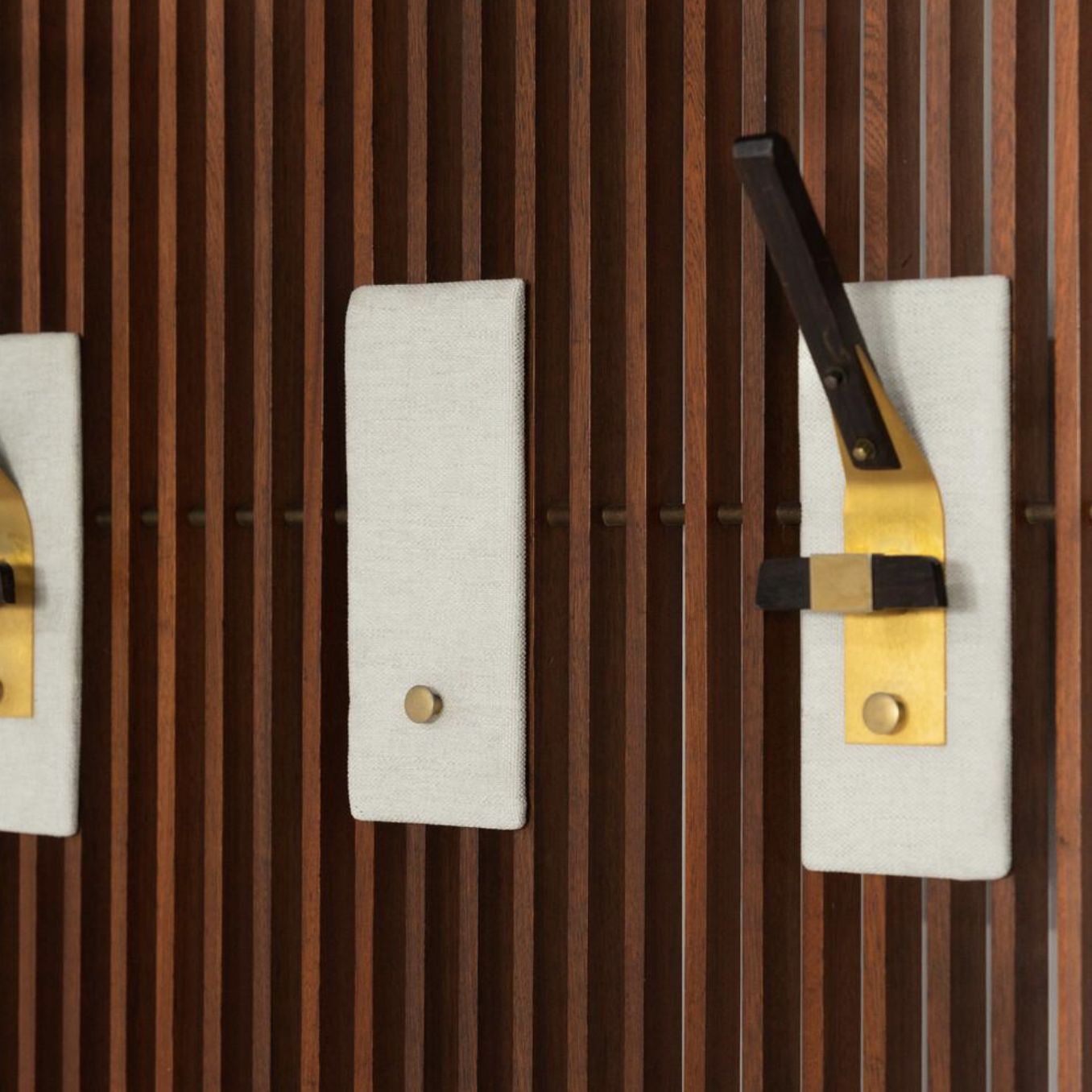 Mid Century Coat Rack With Integrated Mirror, Italy, 1970s photo furniture