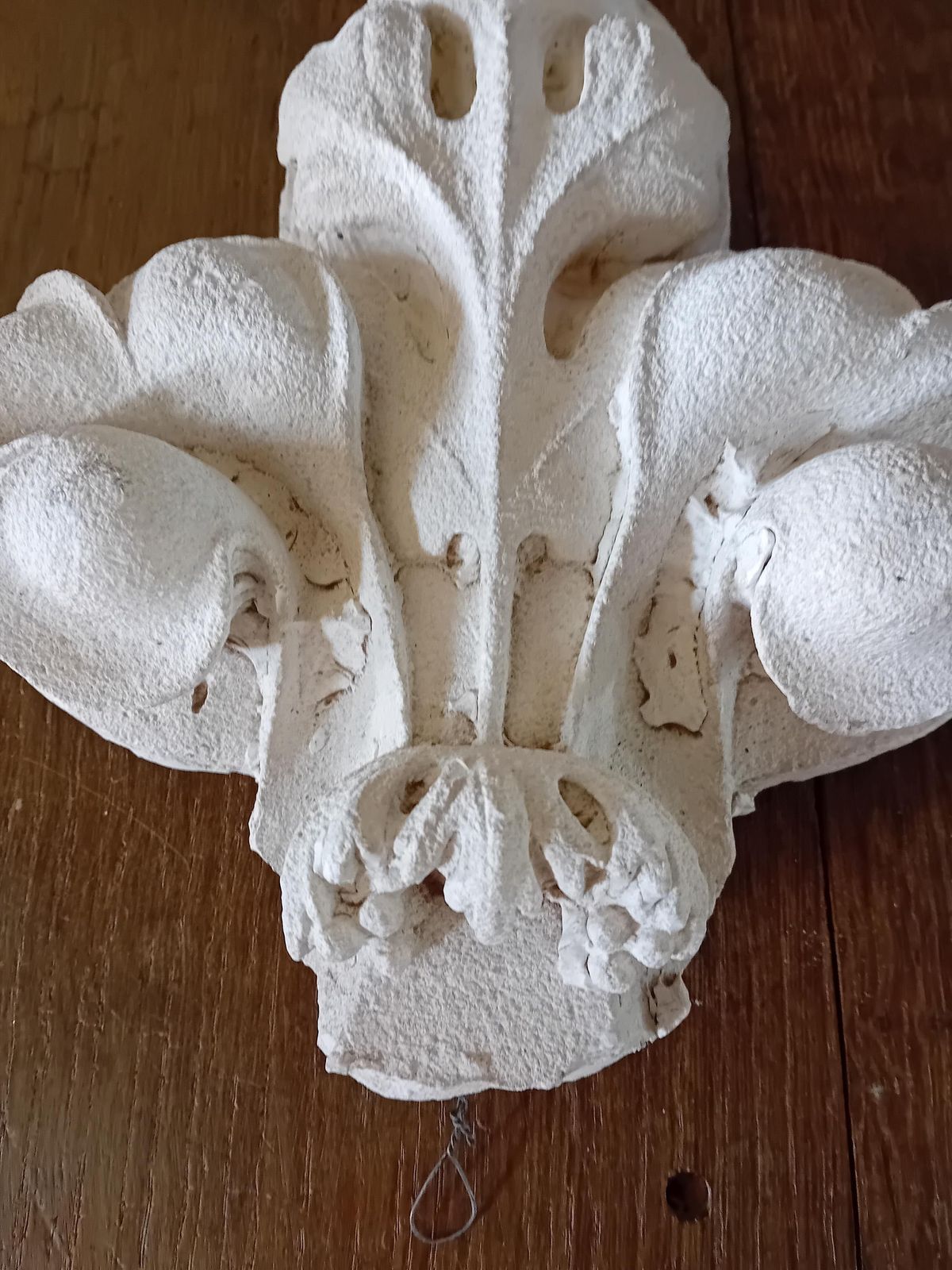 Wall Decor Fleur De Lys And Rose French Vintage Home Chic photo vintage