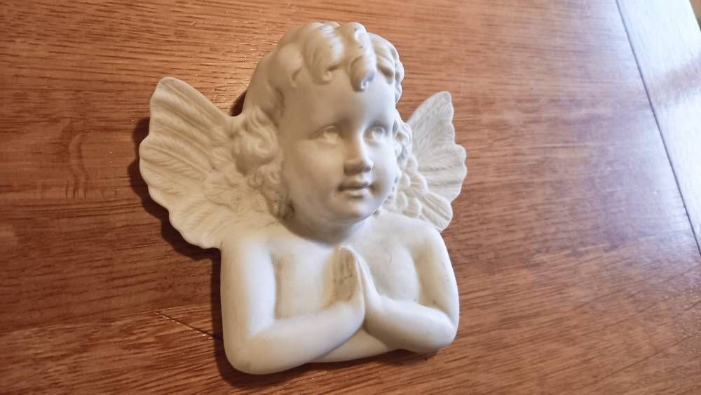 Cupid Bisque Angel Cherub Vintage French photo buy