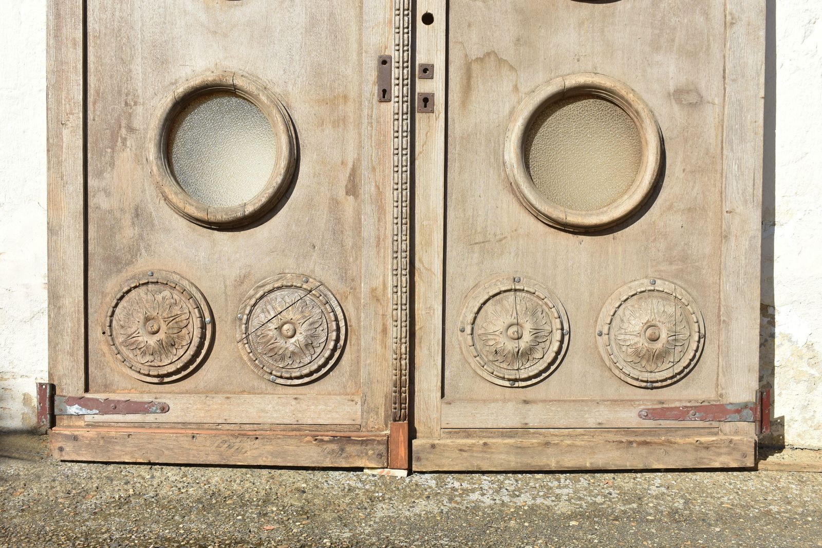 Home Fixtures Large Pair French Architectural Doors Haussmann Style photo