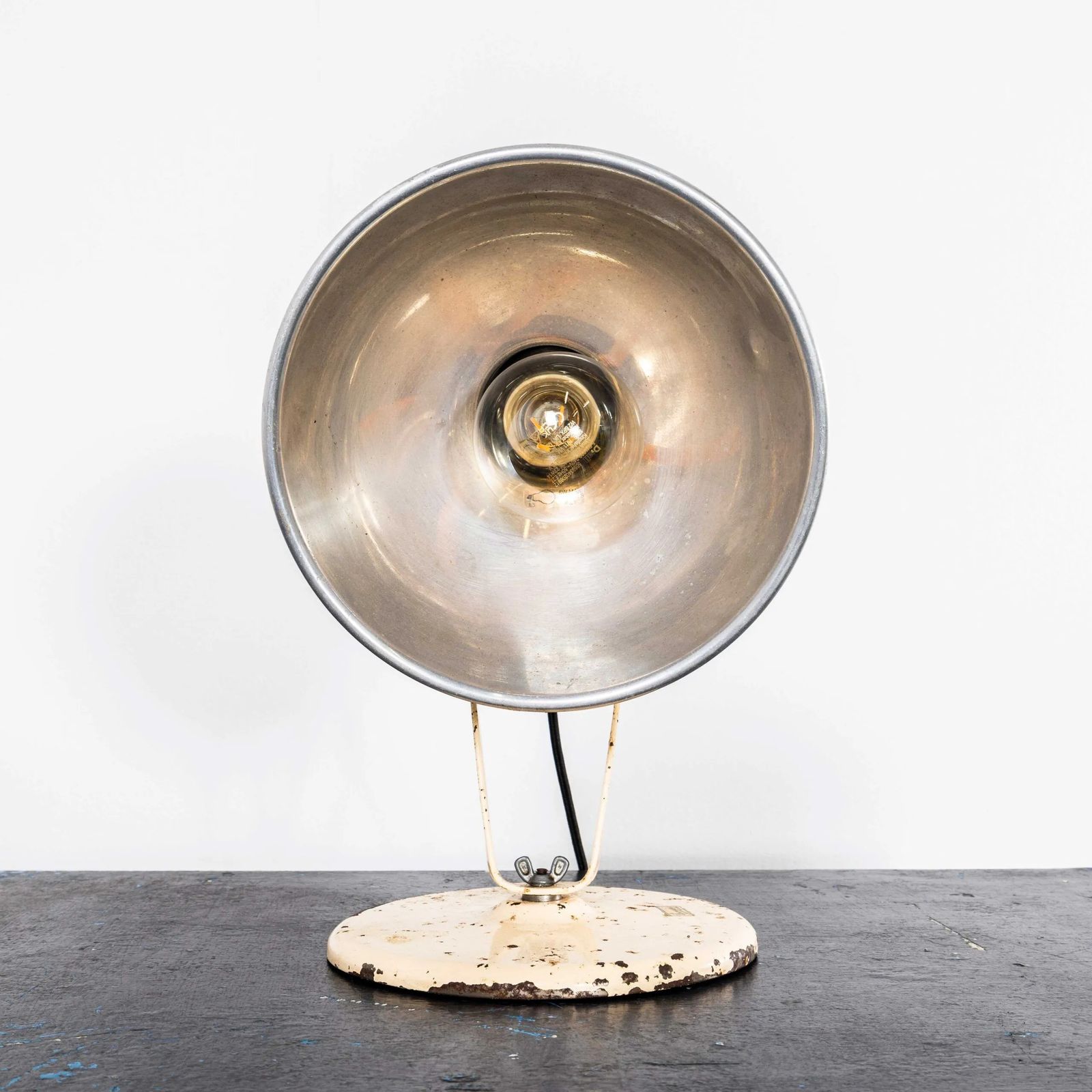 1940’s English Gamages Holborn Desk Lamp – 10 Inch photo for sale