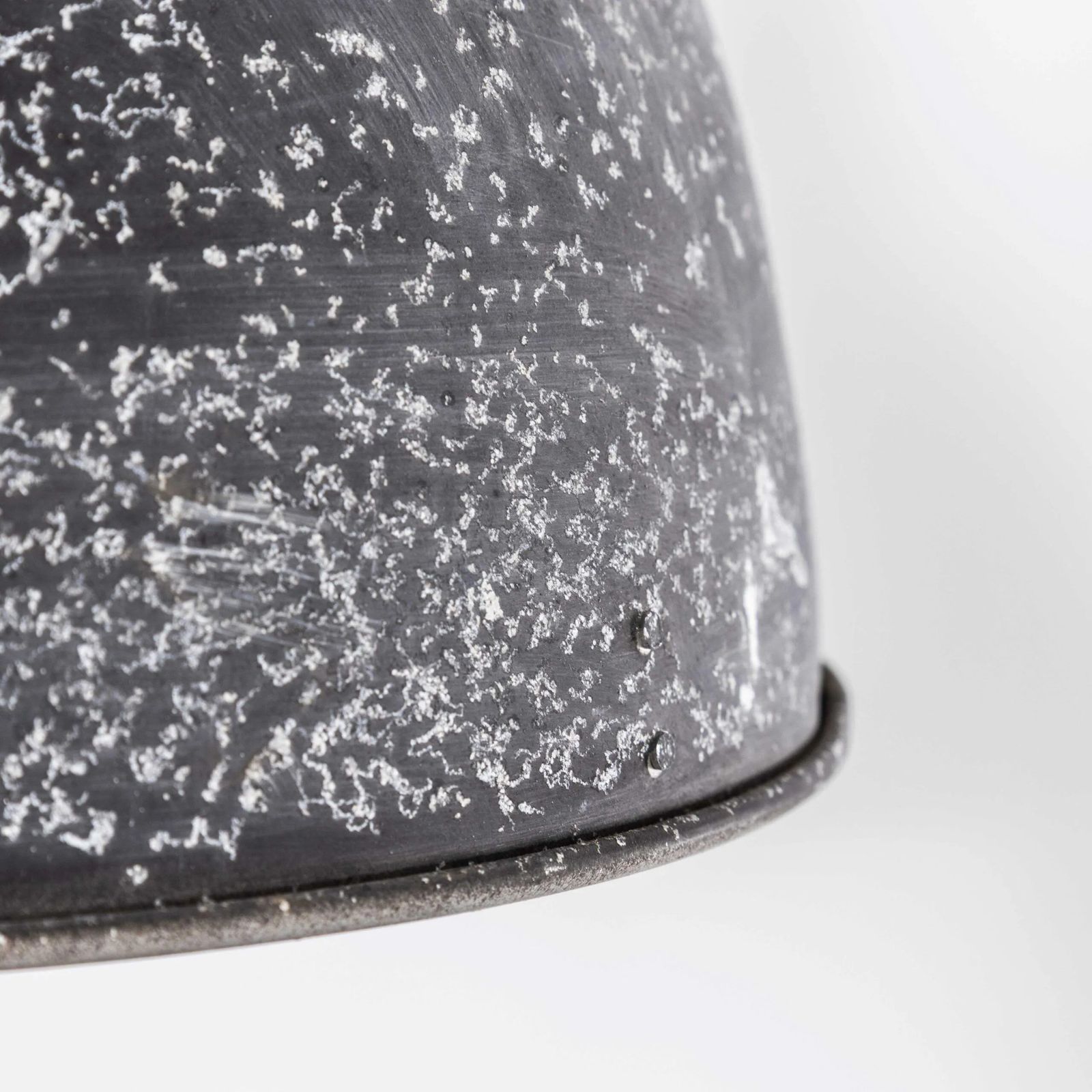 photo for sale 1940’s Original Holophane Mottled Prismatic Pendant Lamps