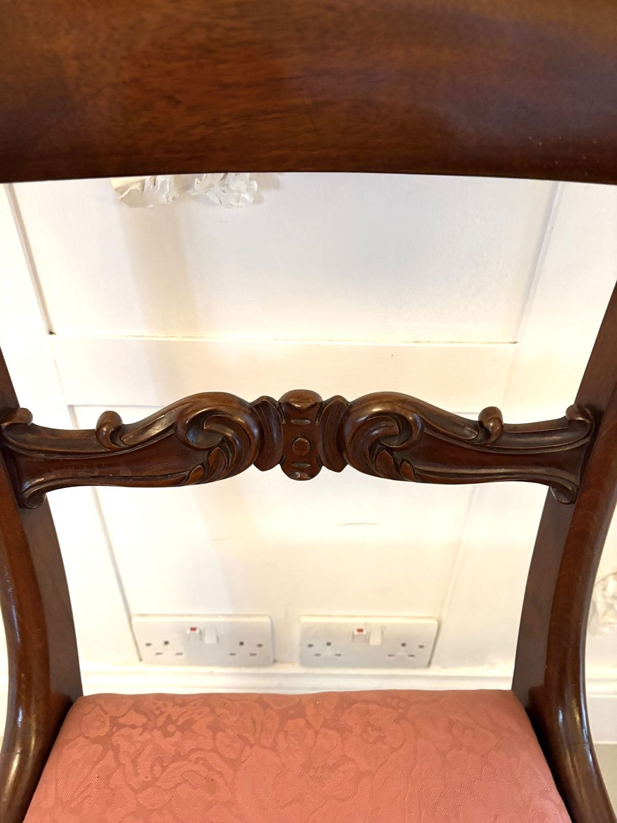 Set Of 6 Antique William IV Quality Mahogany Dining Chairs photo 2285.0