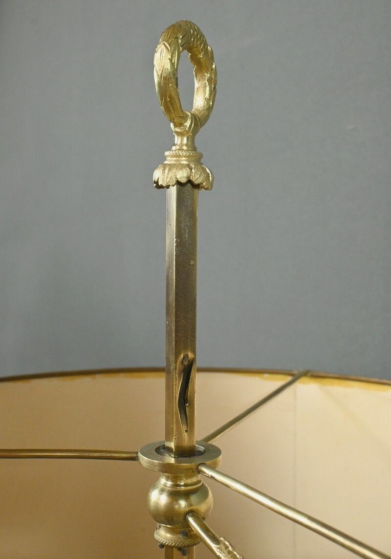 Large Gilt Bronze Hot Water Bottle Lamp, Louis XVI Style – Part 1 Of The 20th Century photo 1210.0