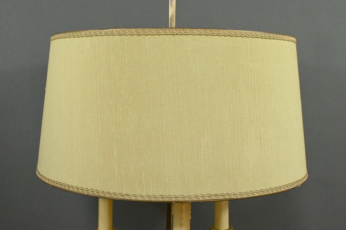Large Gilt Bronze Hot Water Bottle Lamp, Louis XVI Style – Part 1 Of The 20th Century photo vintage