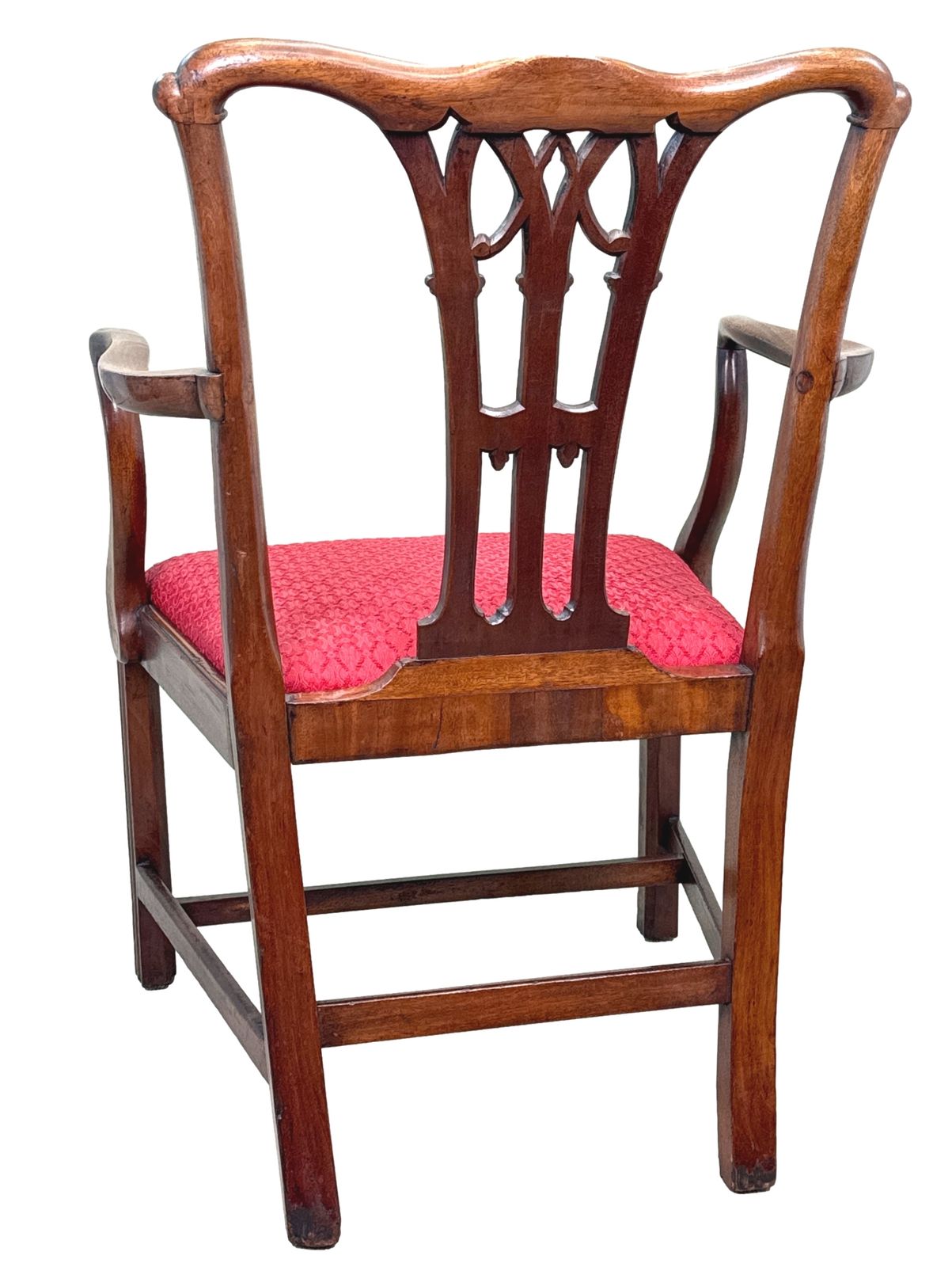 18th Century Chippendale Mahogany Armchair (England, Circa 1760) photo Furniture