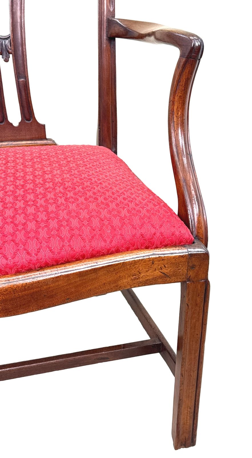 18th Century Chippendale Mahogany Armchair (England, Circa 1760) photo vinterior