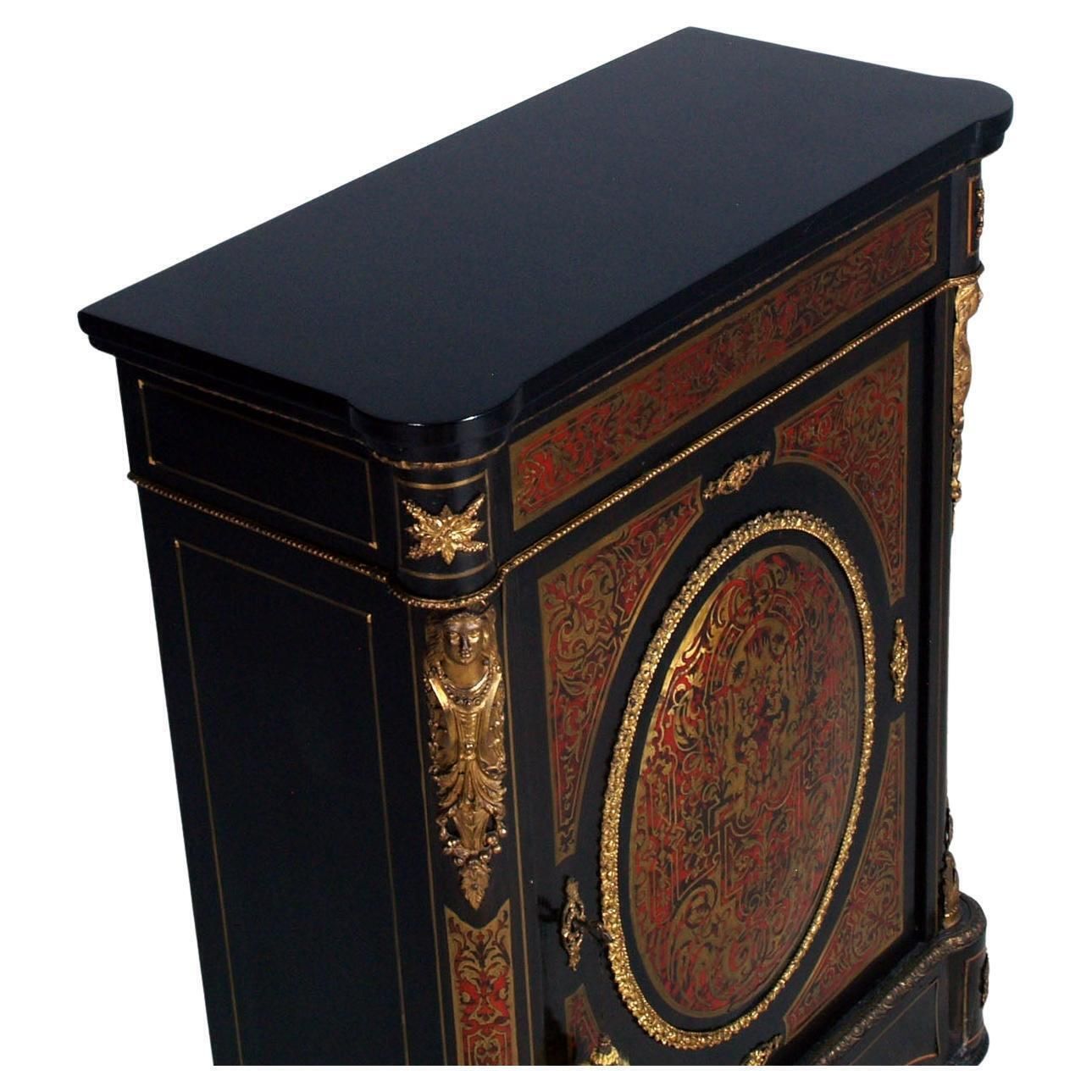 Boulle Style Cabinet , Credenza 19th Century, From A Venetian Countryside Villa photo 9500.0