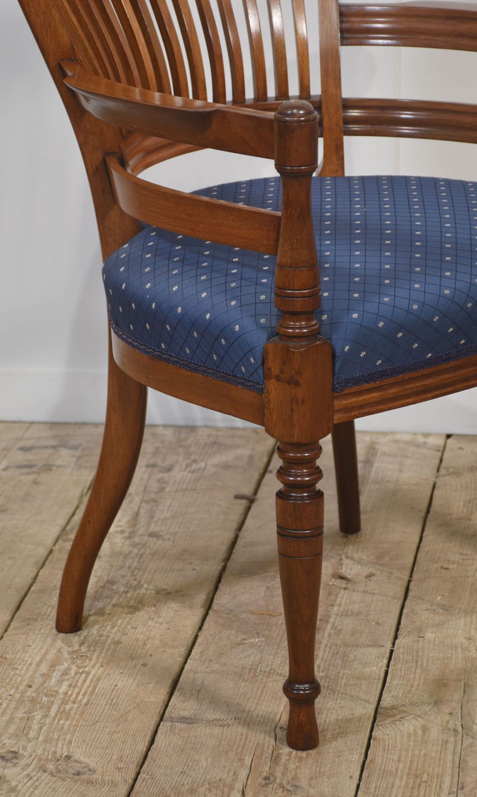 1530.0 Pair Of Mahogany Elbow Chairs In The Manner Of E.W. Godwin photo