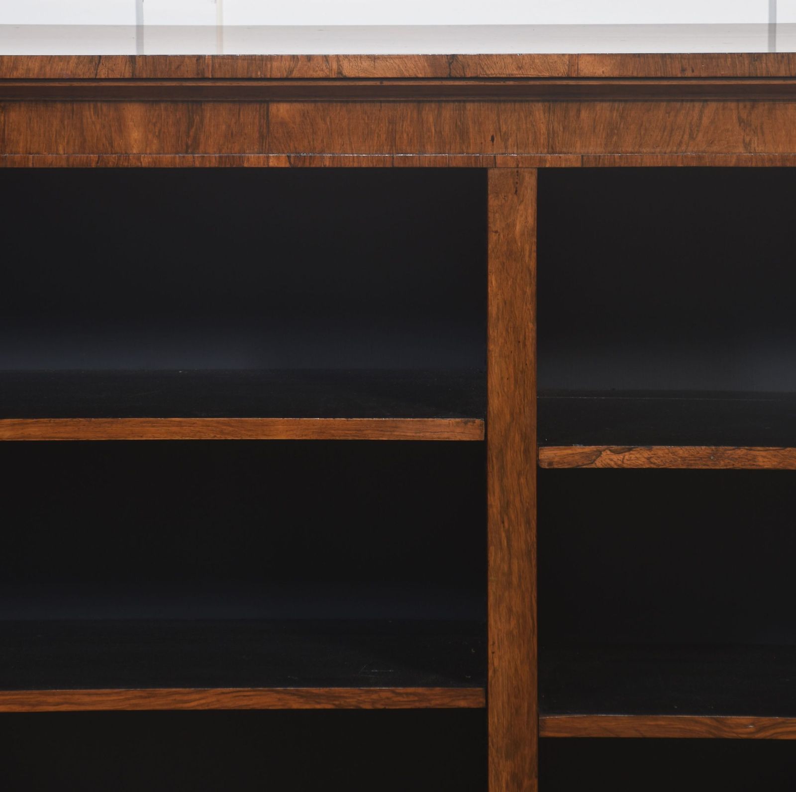 photo furniture 19th Century Rosewood Open Bookcase