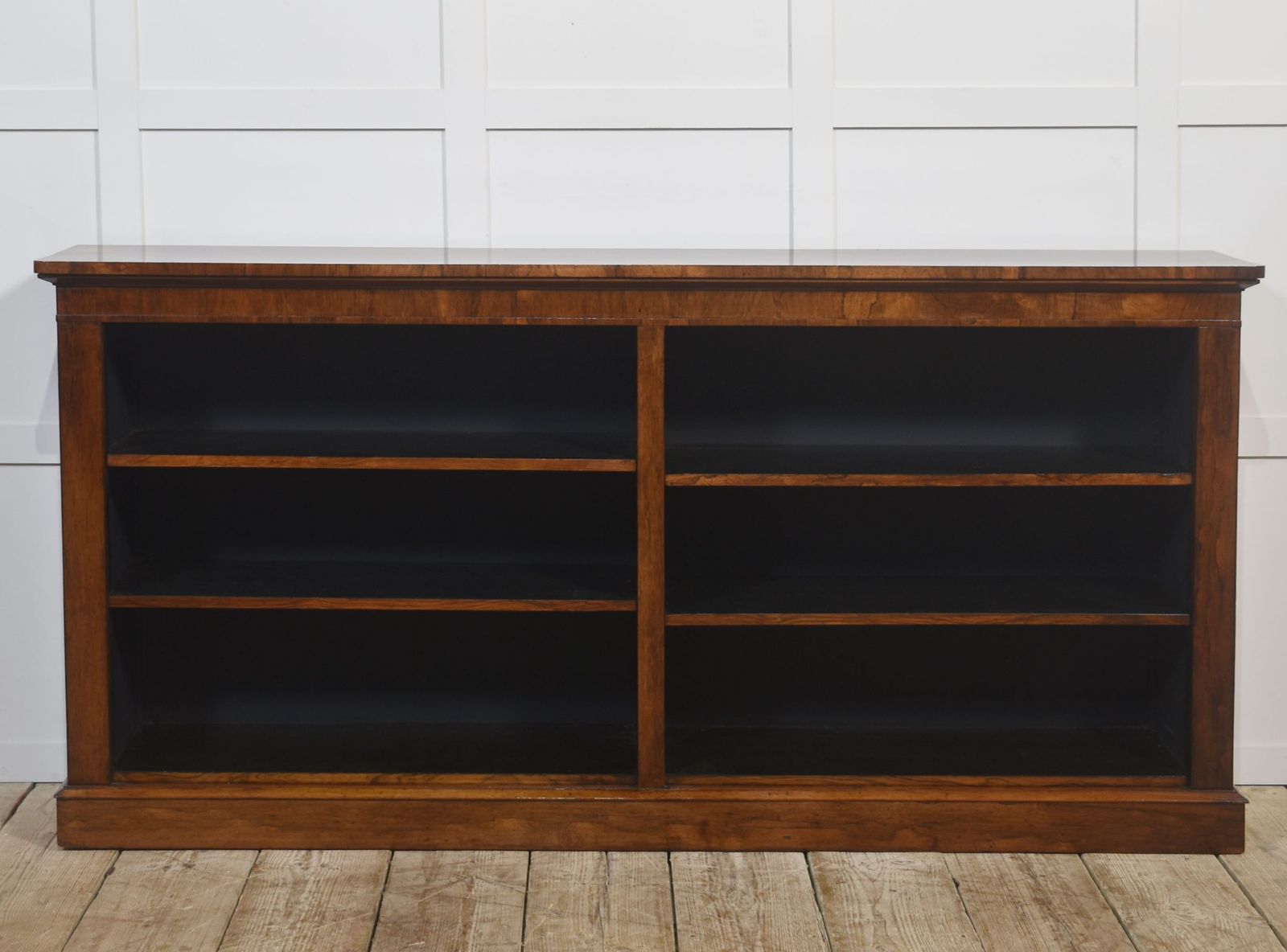 photo for sale 19th Century Rosewood Open Bookcase