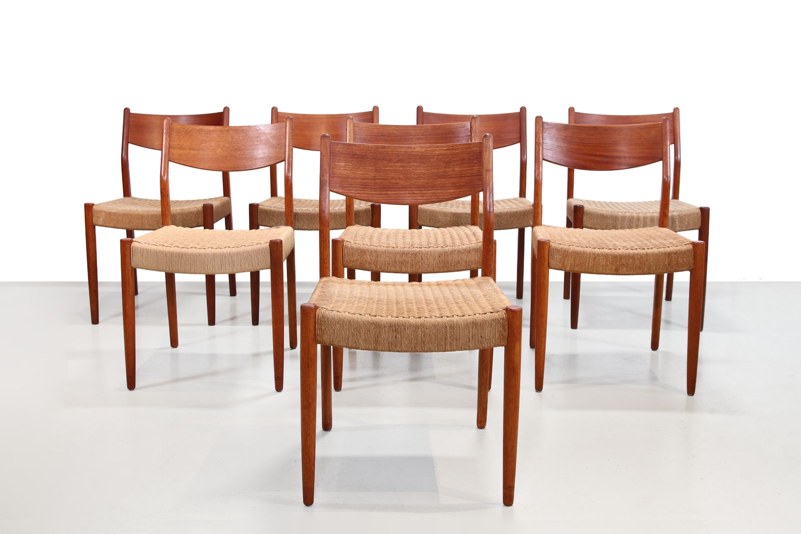 Set Of Four Teak Marten Franckena Chairs For Fristho photo for sale