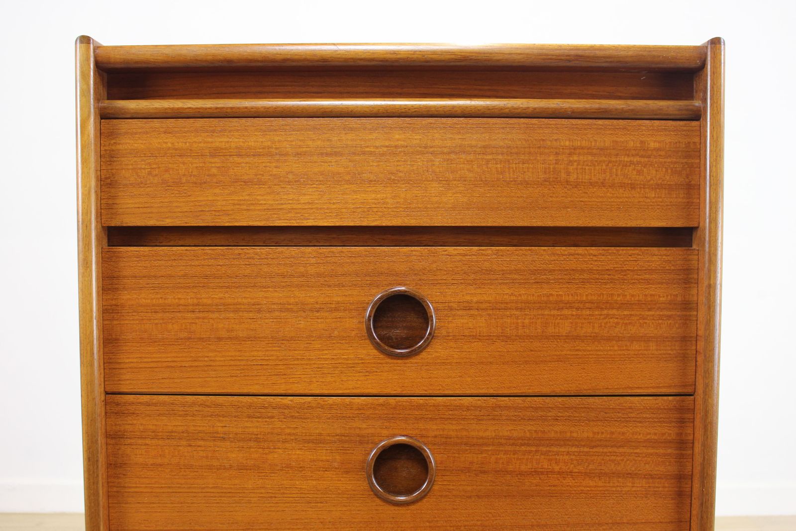 Late 1960’s Bath Cabinet Makers Teak Chest Of Drawers photo Furniture