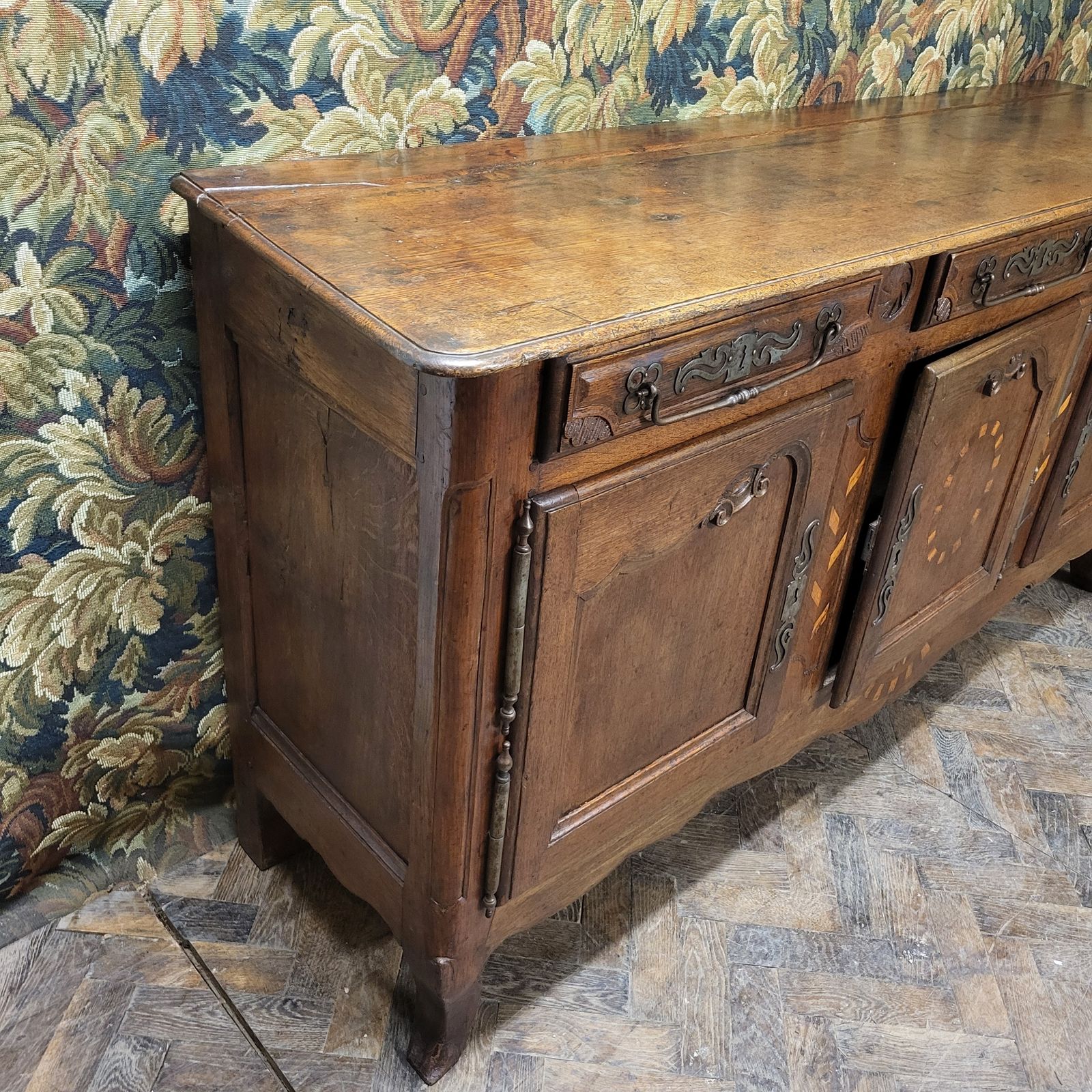 photo furniture French Oak Enfilade / Antique Dresser Base