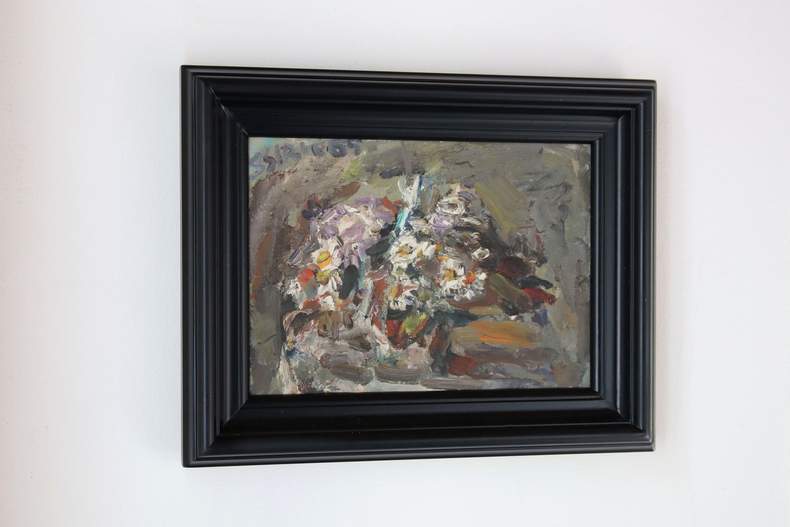 Expressionist Oil Painting By Sirio Salimbeni photo for sale