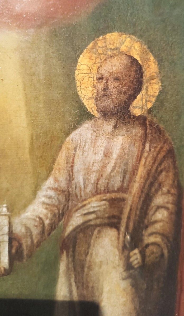 Painting On Wood, Ancient Icon Of Saint Peter And Paul photo vinterior