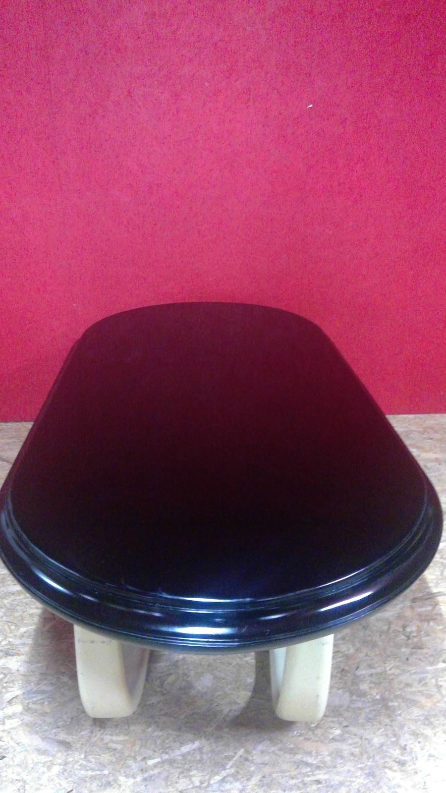 Art Deco.A Rare Iconic Lacquered Faux Elephant Shaped  Legs Dining Consul Table Of Subline Shape photo 1800.0
