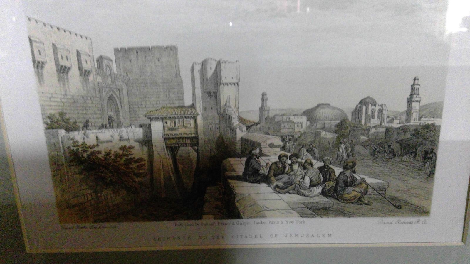 photo vintage Palestine,Judea And The Holy Land ,A Fine Antique Set Of 24  Decorative Prints,  Circa 1800s,
