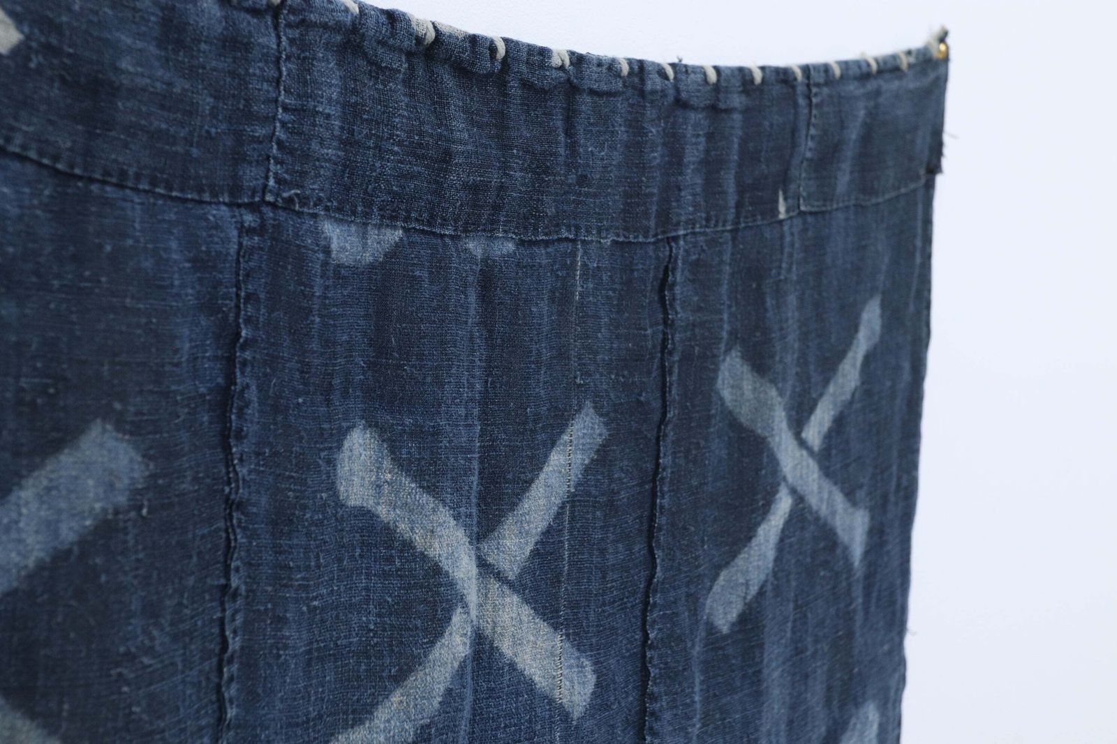 photo for sale Late 19th Century Japanese Indigo Dyed Shishimai Cloth