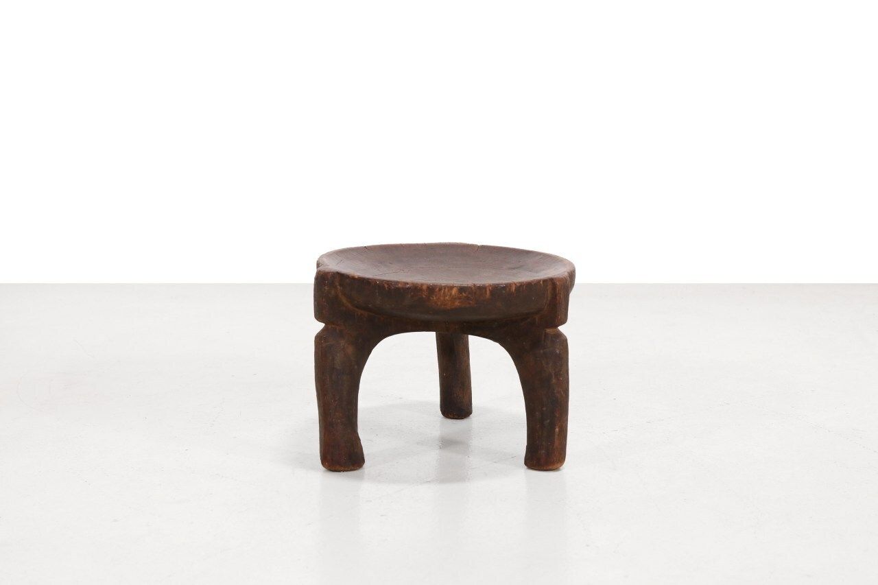 Antique African Tribal Stool From Tanzania