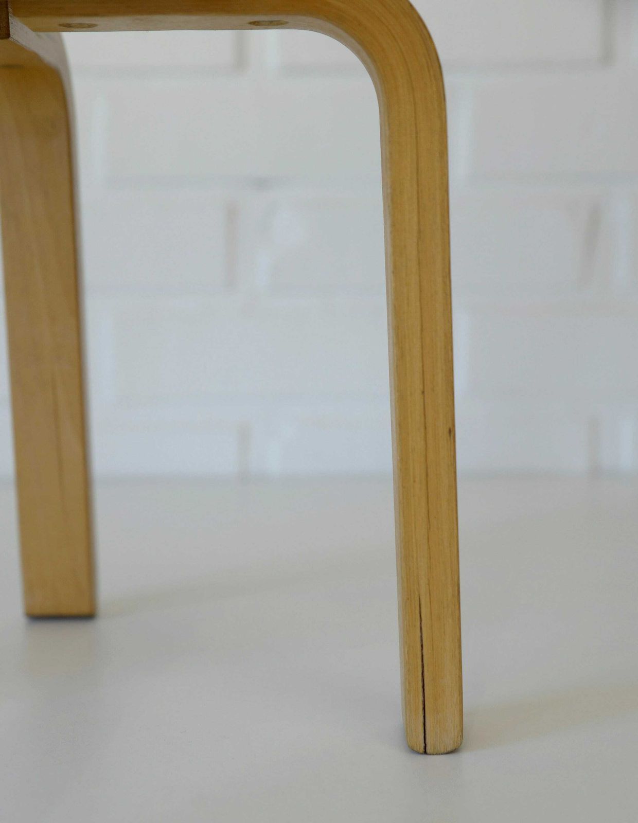 photo furniture Vintage Wood Stool / Scandinavian Furniture / Toddler Chair / Alvar Aalto Style