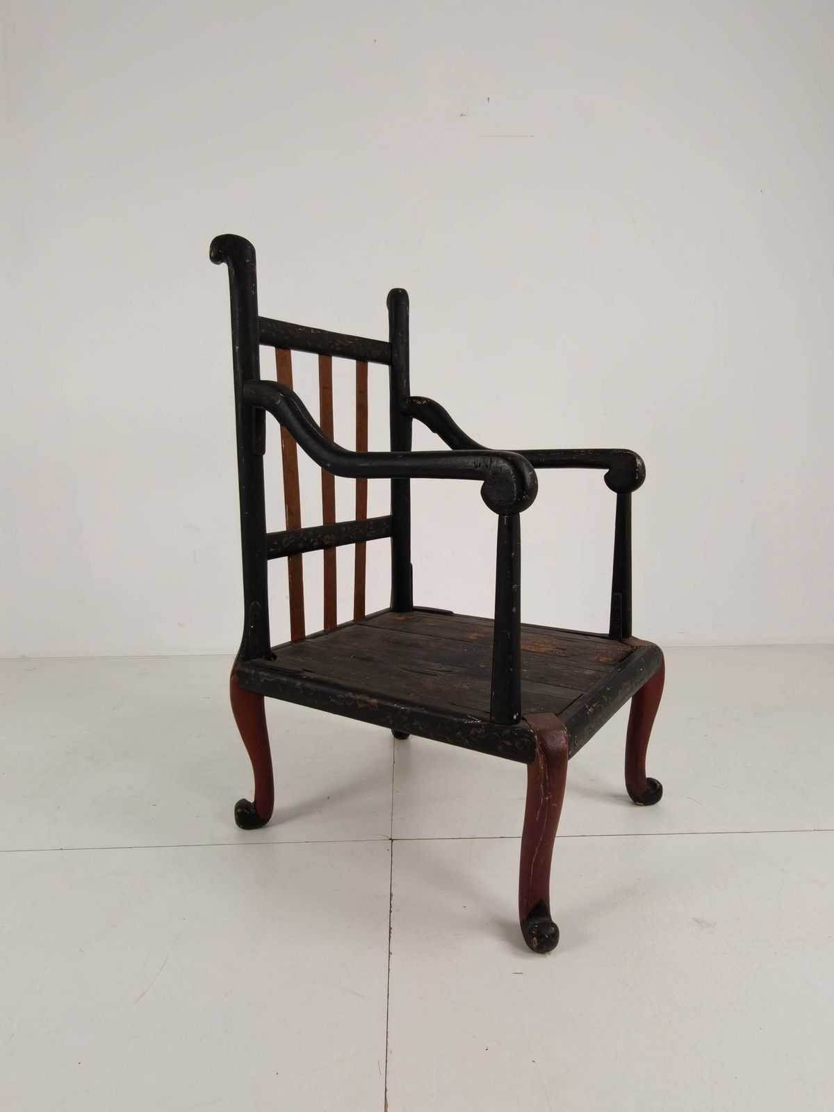 Chinoiserie English Armchair Circa 1900 photo 413.0