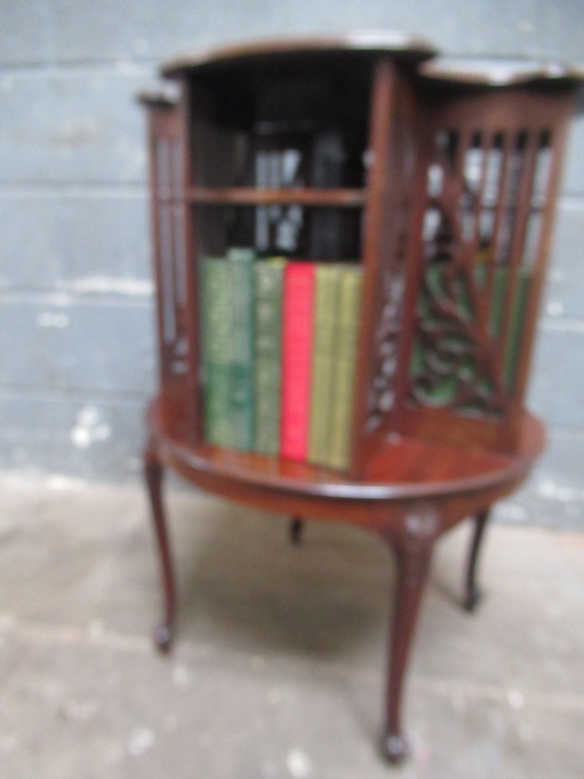Late Victorian    Mahogany   Revolving Bookcase photo Furniture