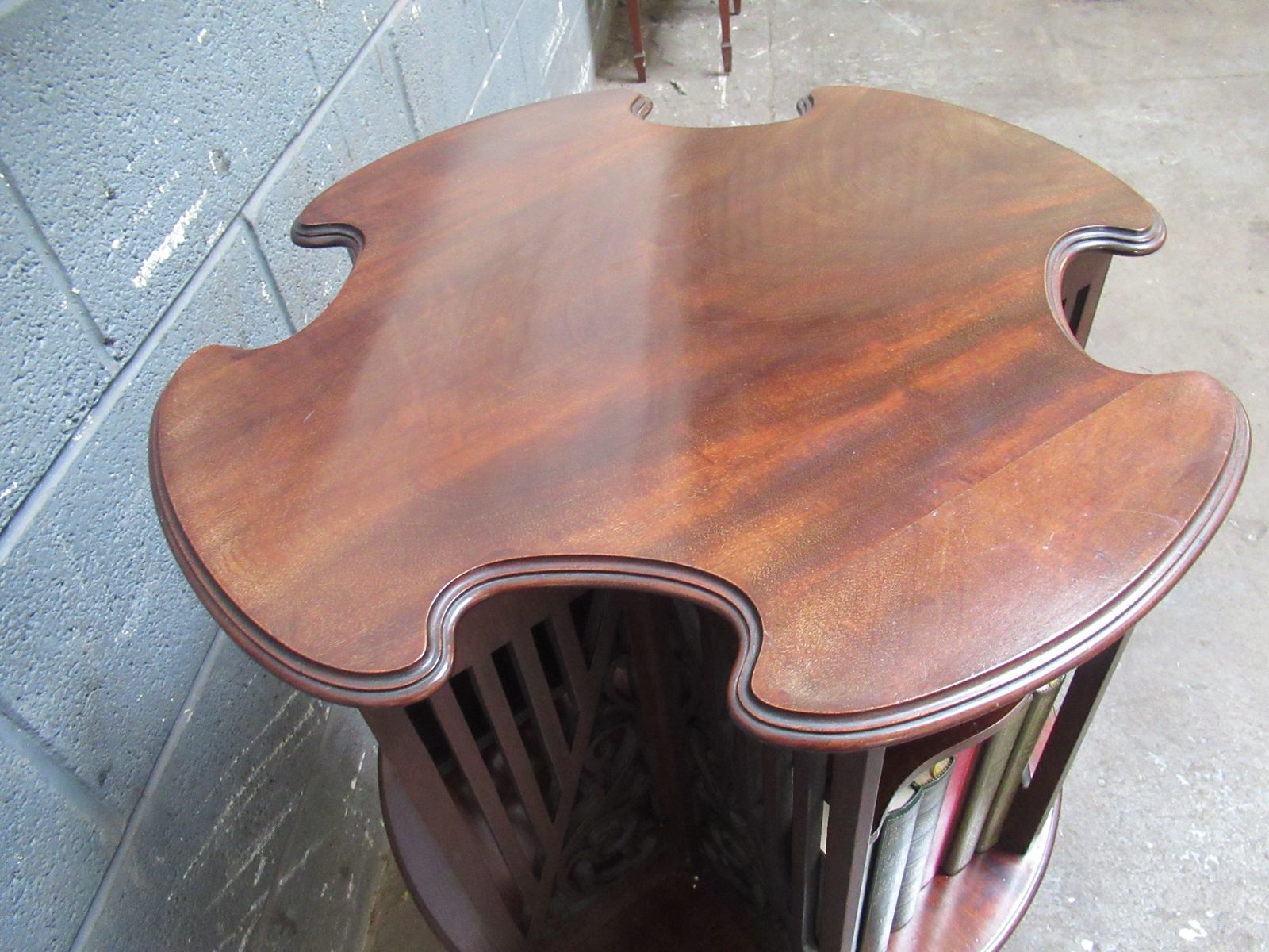 Late Victorian    Mahogany   Revolving Bookcase photo vinterior