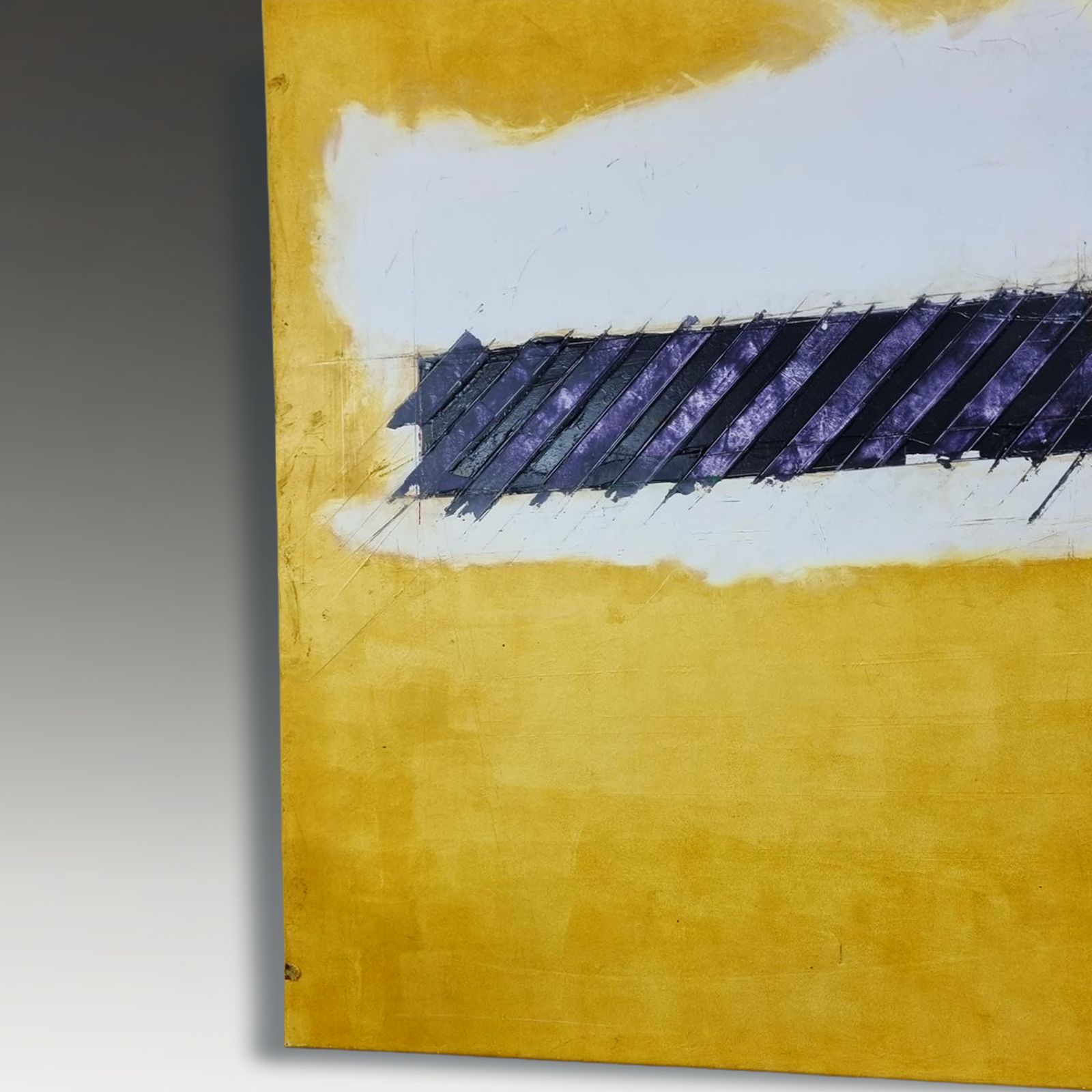 Magnificent Large Abstract Oil Painting By Richard Allen (B1964) Signed And Dated  Dimension 160cm X 119cm photo for sale