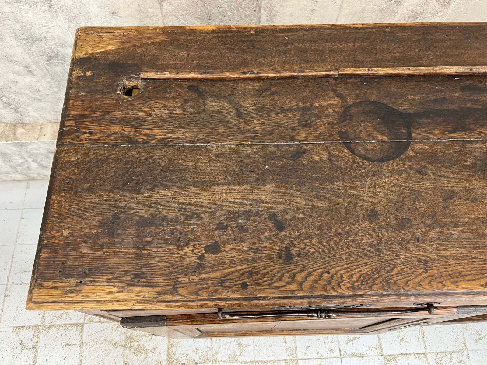 photo for sale 20th Century Oak Dresser Or Buffet Sideboard Cupboard