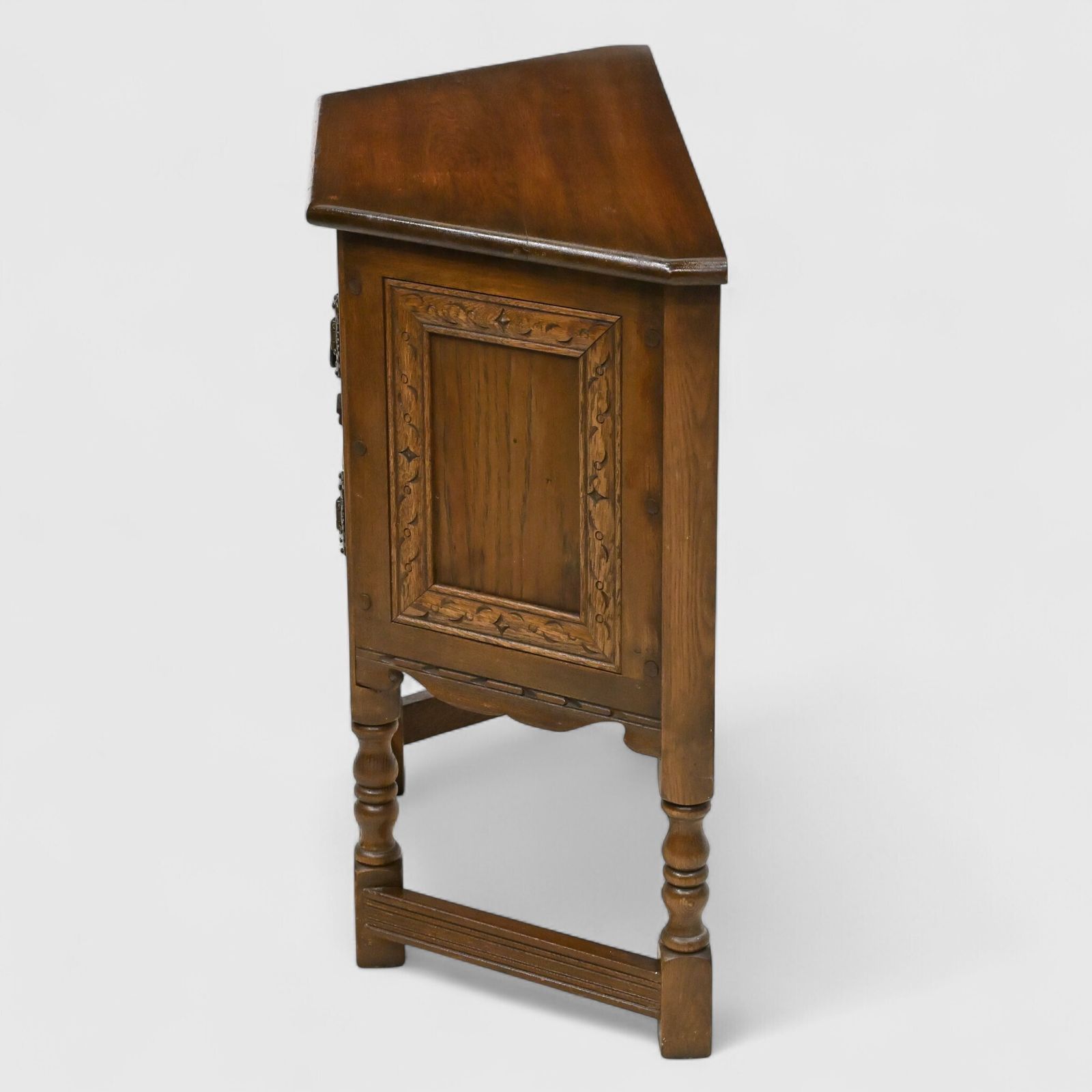 Old Charm Canted/Hall Table Light Oak Finish Free Uk Delivery photo for sale