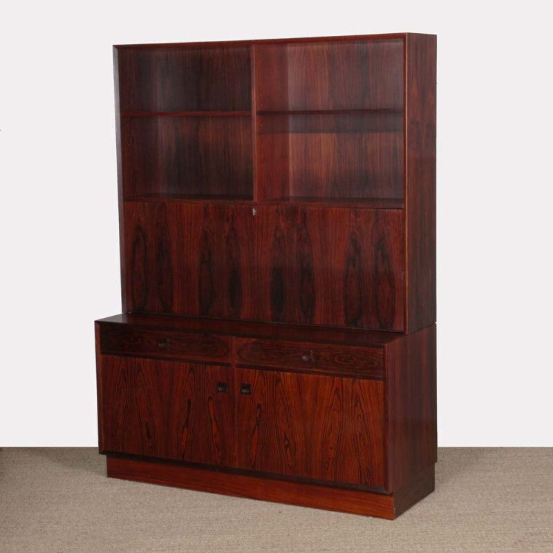 Scandinavian Secretary In Rio Rosewood By Erik Brouer, 1960