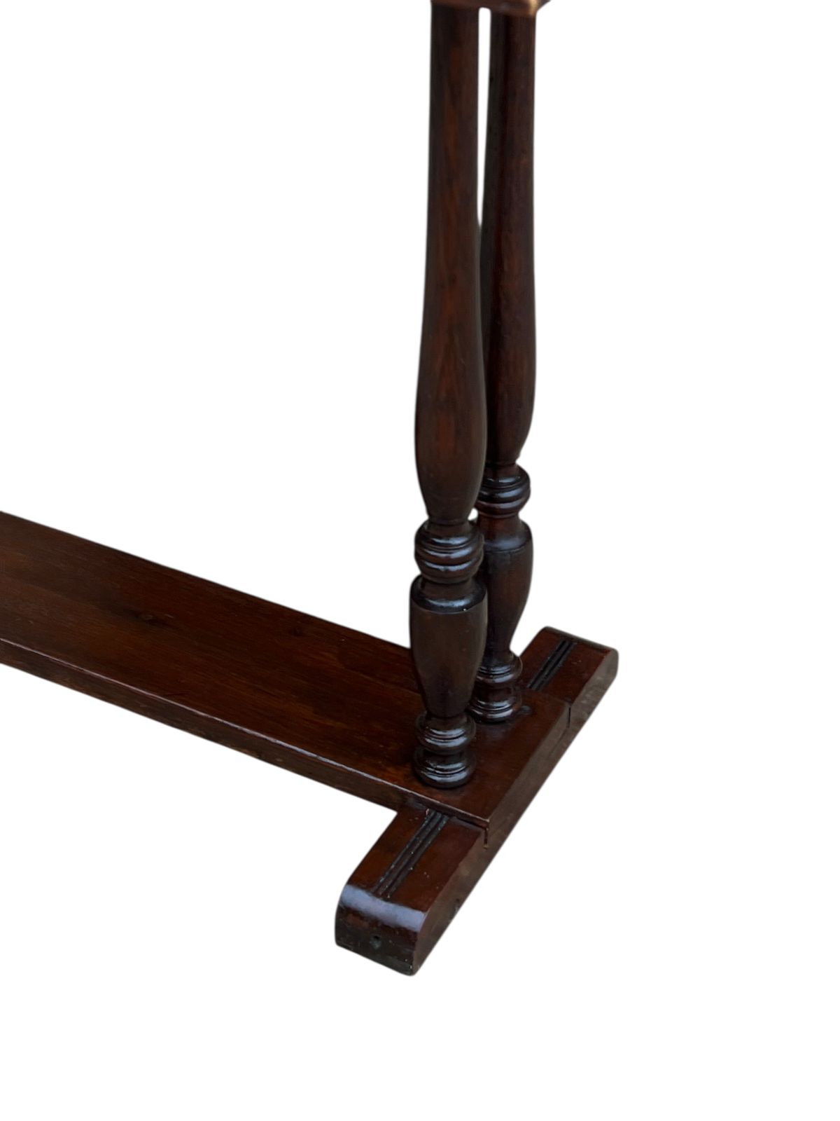 Antique Oak Flip Top Side Table photo buy