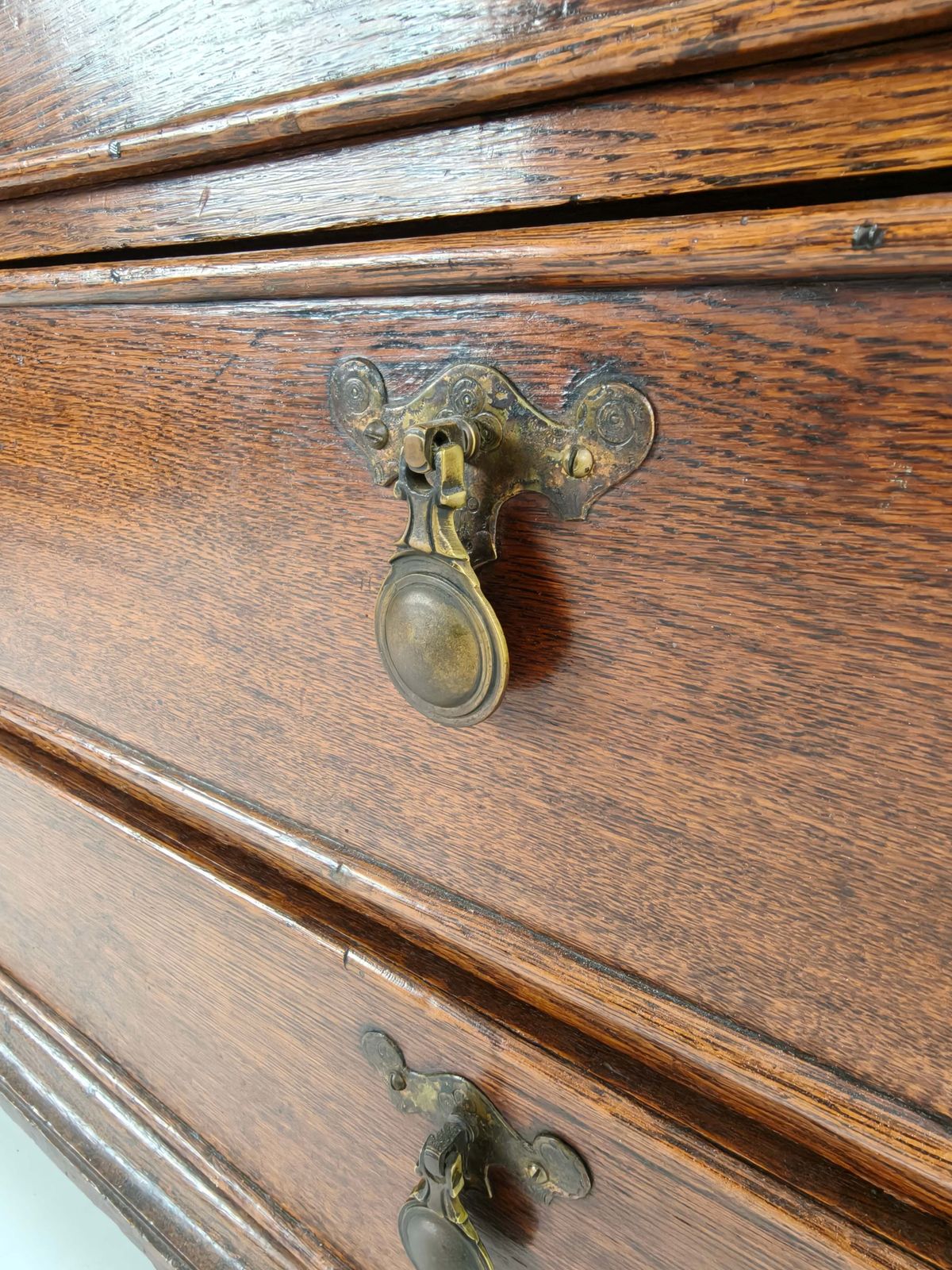 Rare Dutch 18th Century Oak Cabinet – “Luierkabinet” photo Furniture