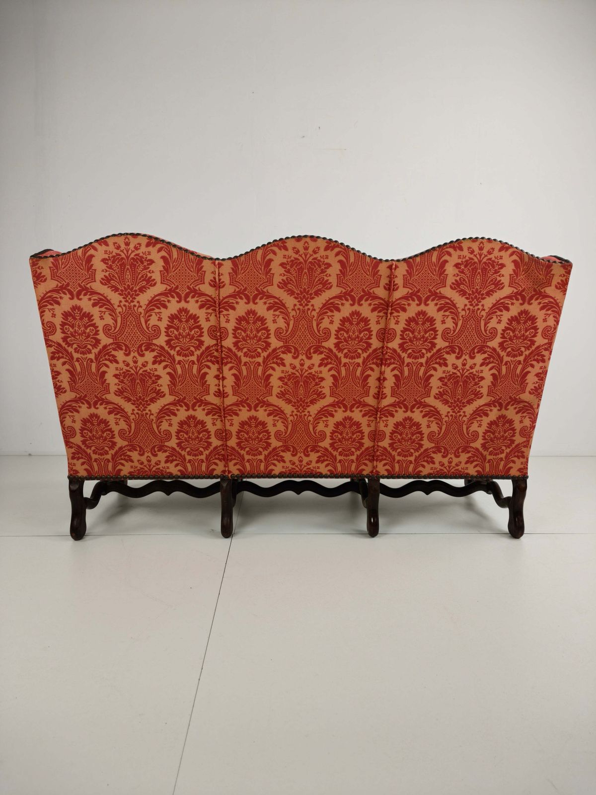 Os De Mouton Sofa In Tapestry – Early French Country House Style, 18th photo vintage