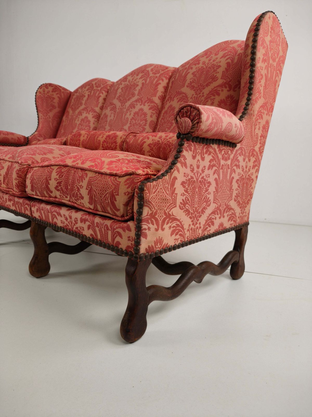 Furniture Os De Mouton Sofa In Tapestry – Early French Country House Style, 18th photo
