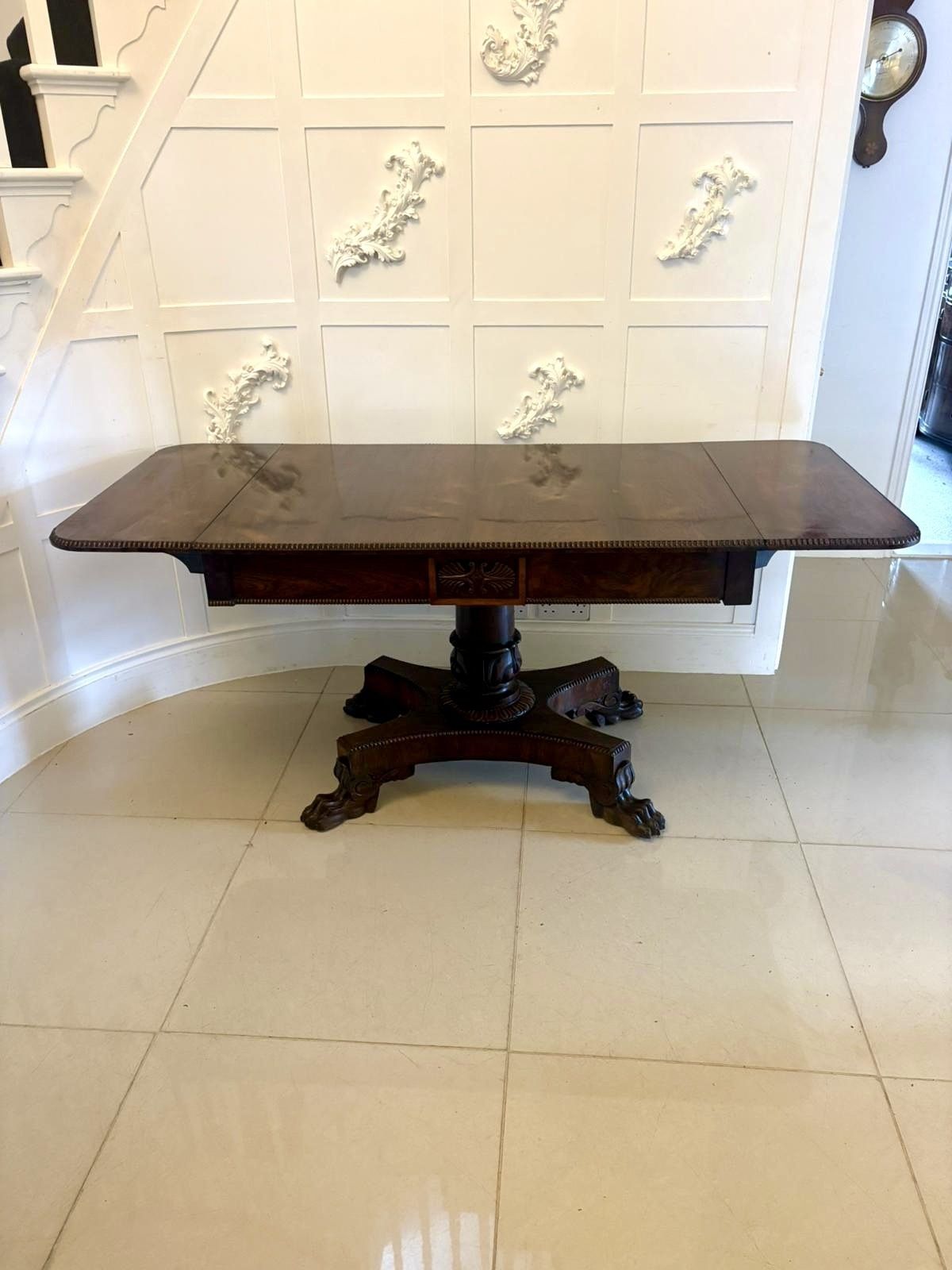Superb Quality Antique 19th Century Rosewood Freestanding Side Table photo buy