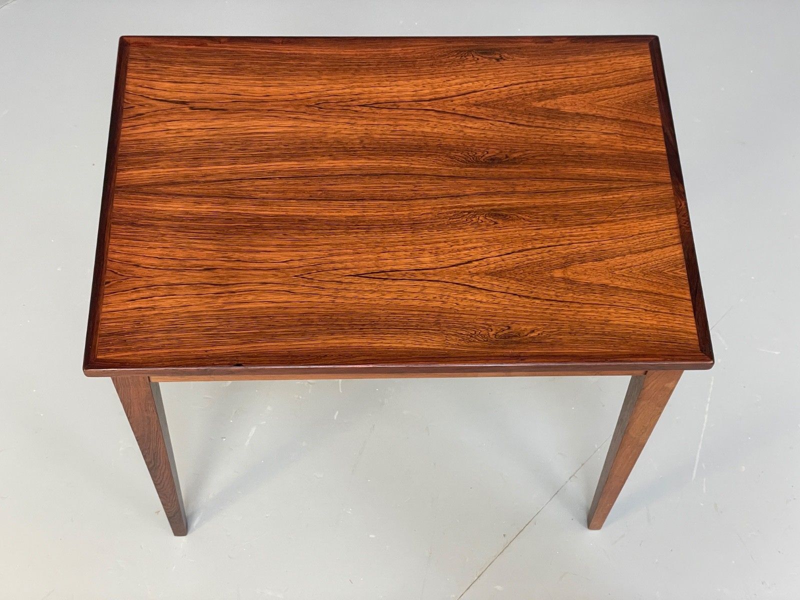 Vintage Danish Side Table 1950s Mid Century Modern Eb10233 Mwoo photo for sale