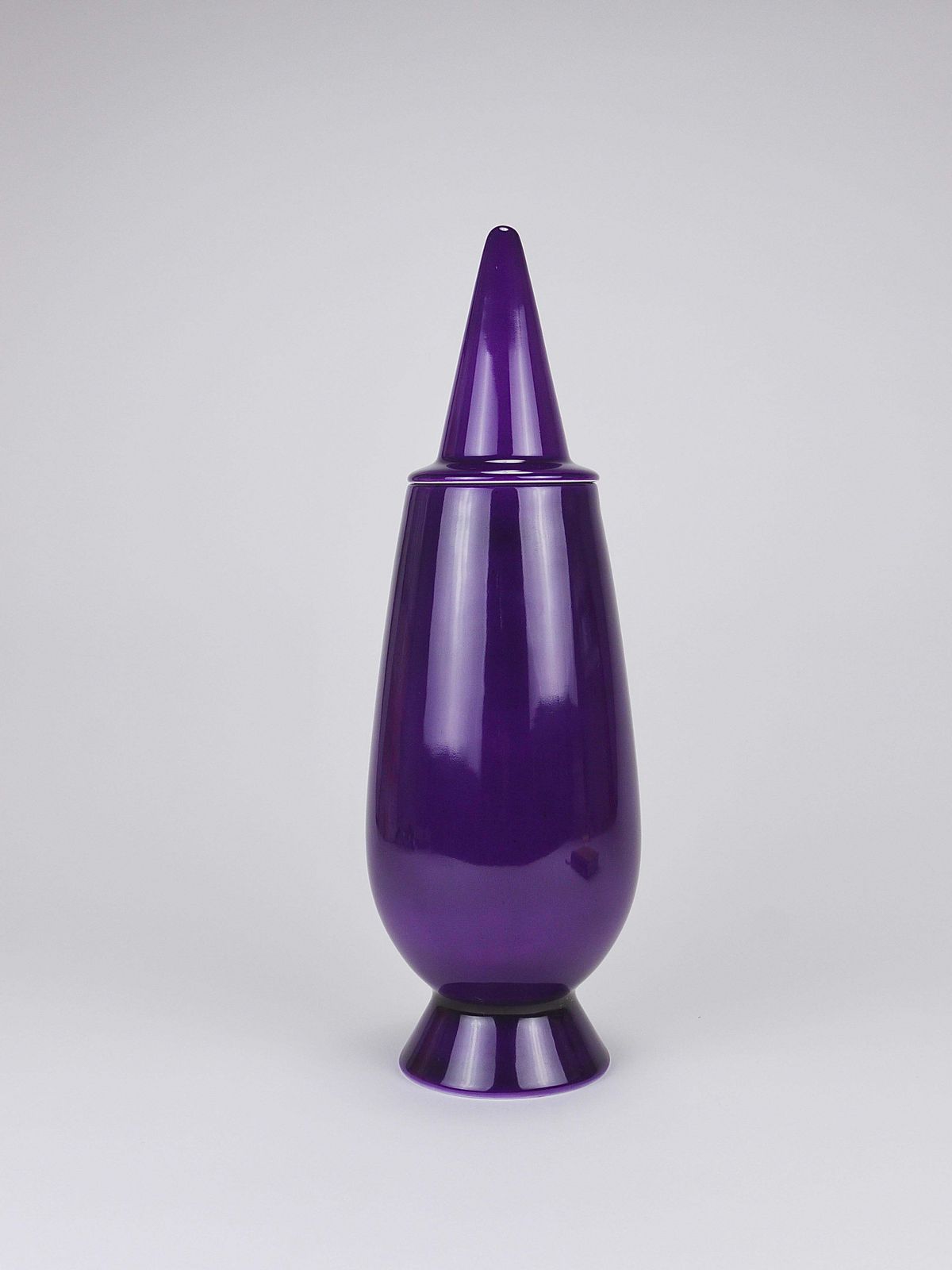Home Decor Alessandro Mendini X Luigi Ontani 100% Make Up Limited Lidded Vase, Alessi, 1992 photo