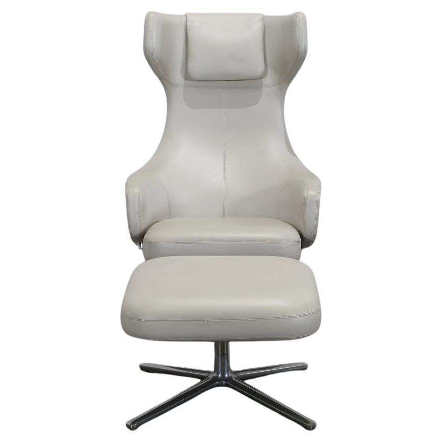 Vitra Grand Repos Lounge Chair & Footstool
