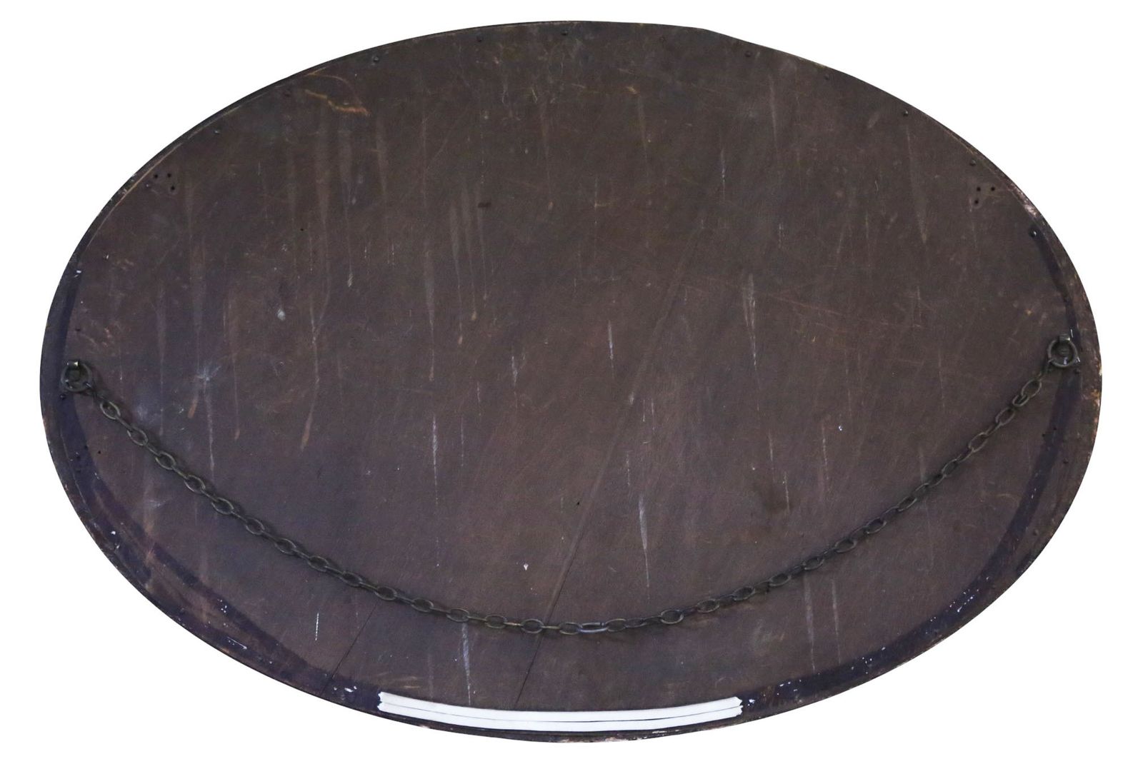 Antique C.1915 Chinoiserie Oval Overmantle Wall Mirror – Quality Decorated Hardwood Frame photo buy