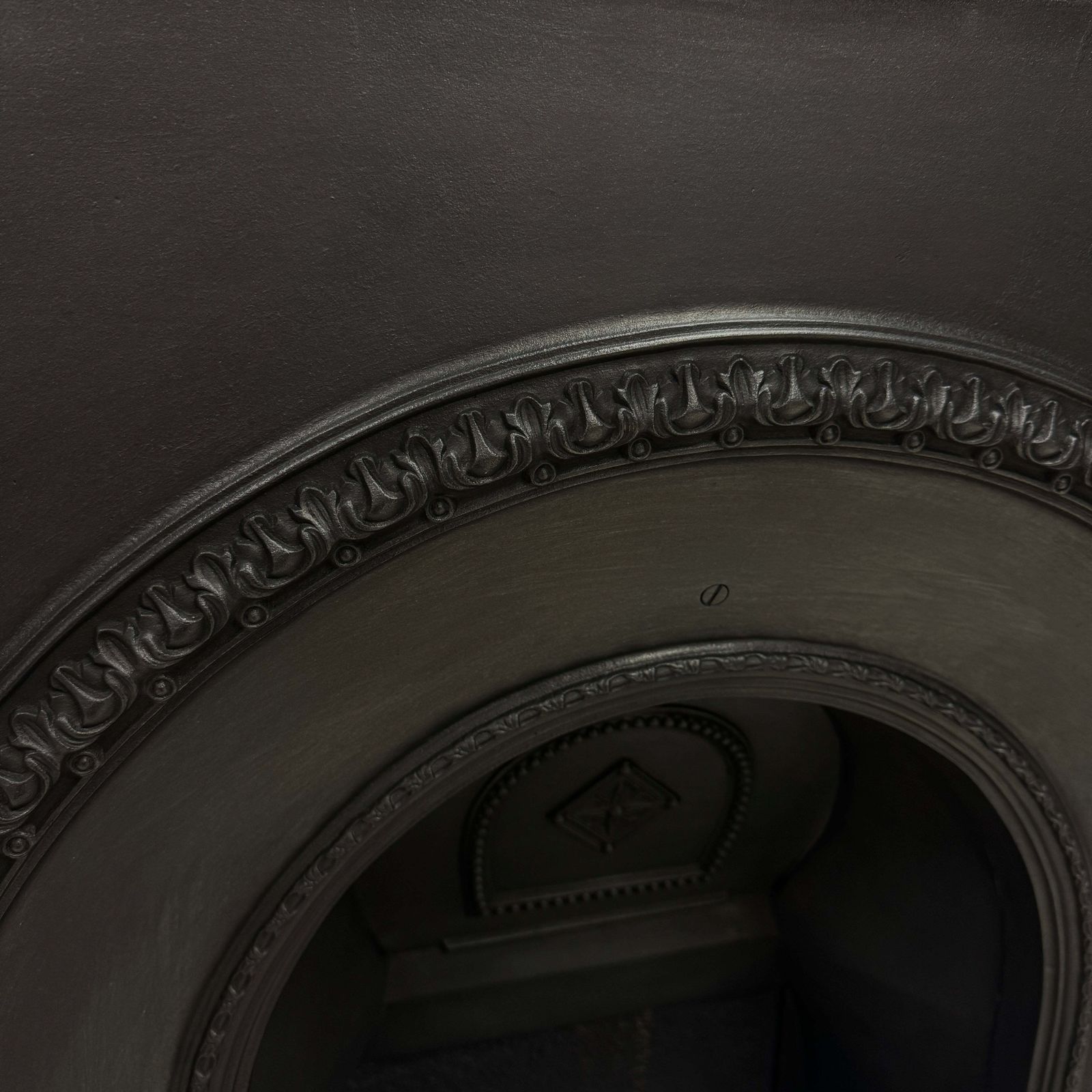 photo furniture Antique Victorian Cast Iron Arched Insert