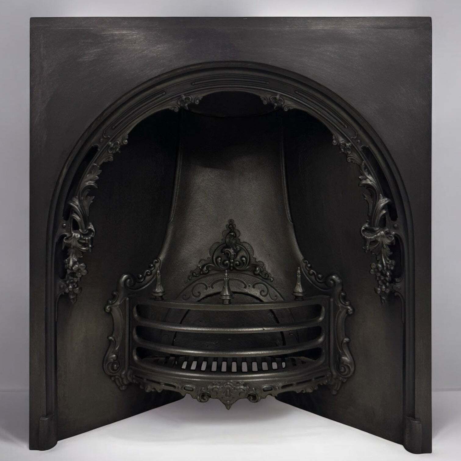 Antique Ornate Victorian Cast Iron Insert