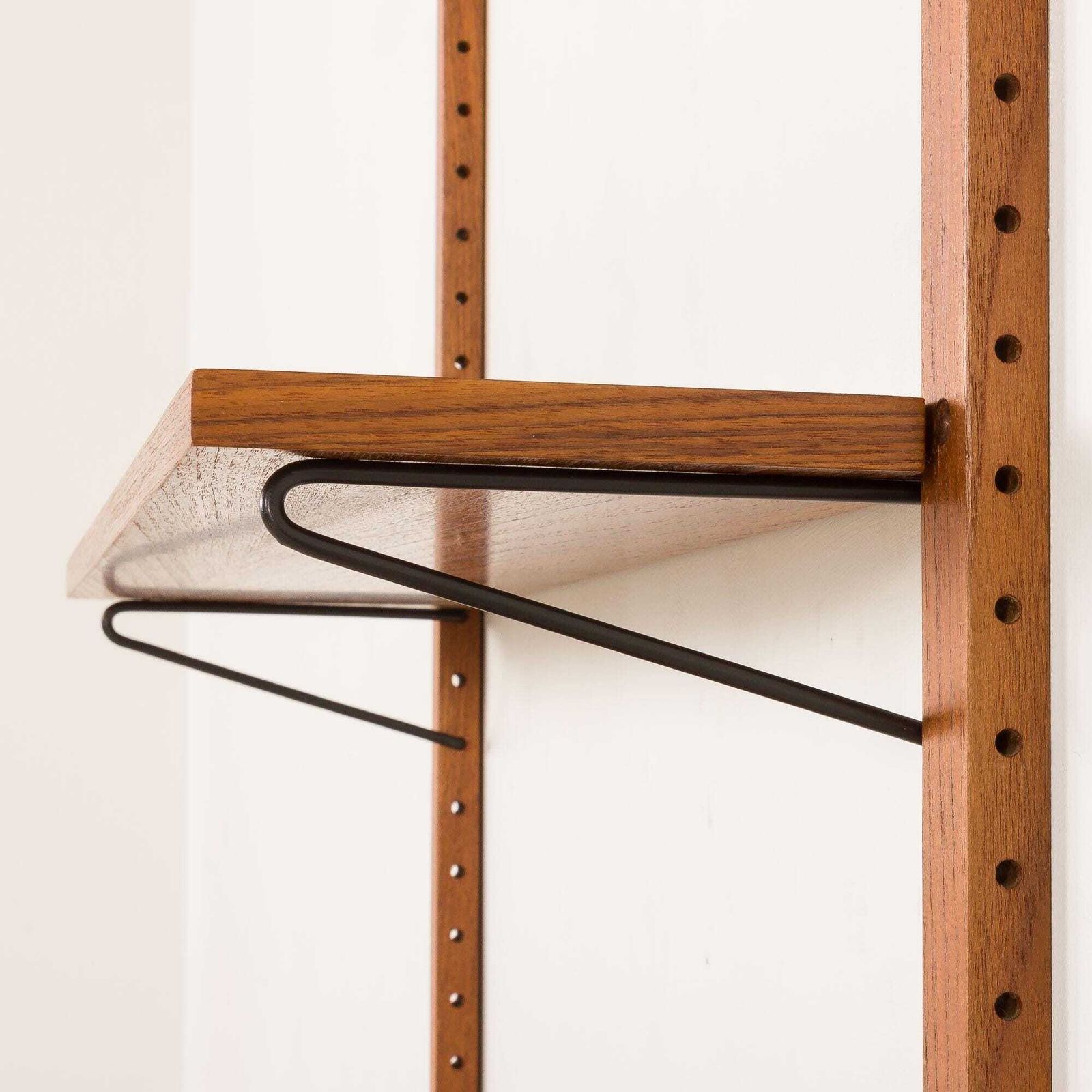 Danish Mid Century Teak Shelves, Set Of 4, 1960s photo vinterior