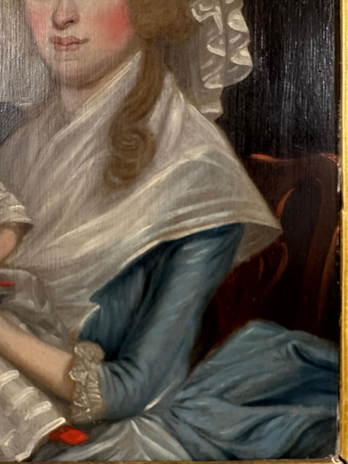 18th Century British School, Portrait Of Lady And Child photo 740.0