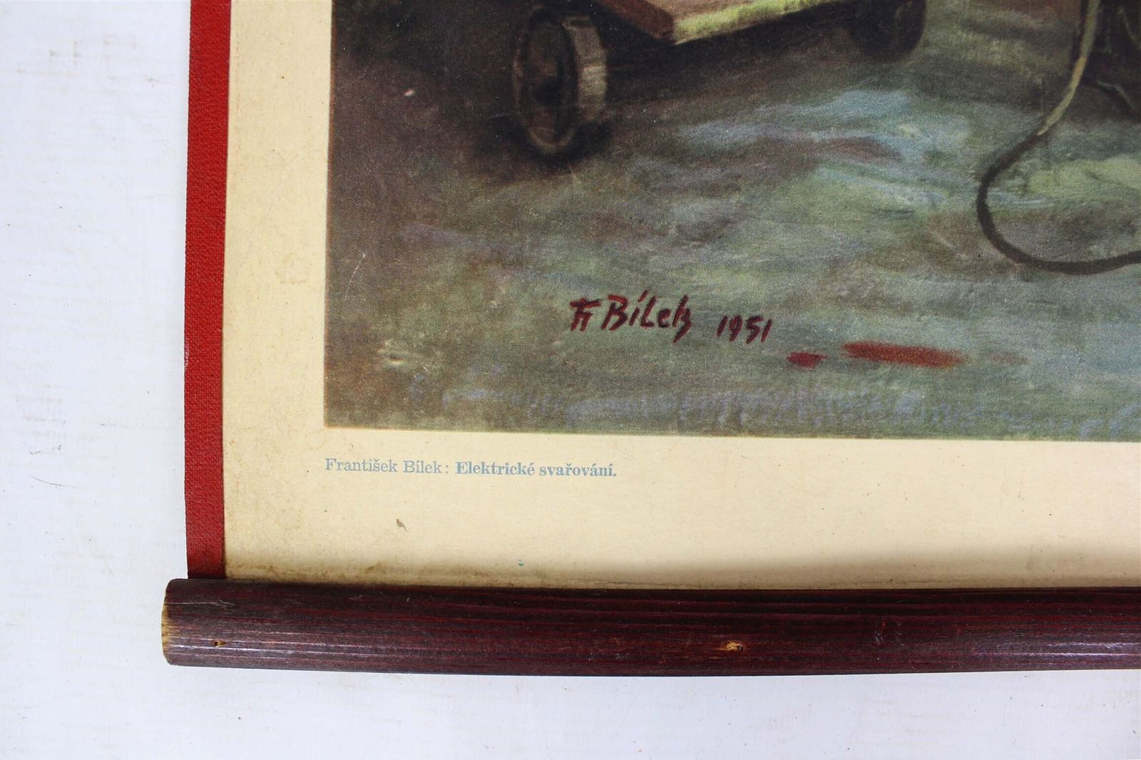 photo for sale Original 1950s Czech Propaganda Industrial Poster By Frantisek Bilek