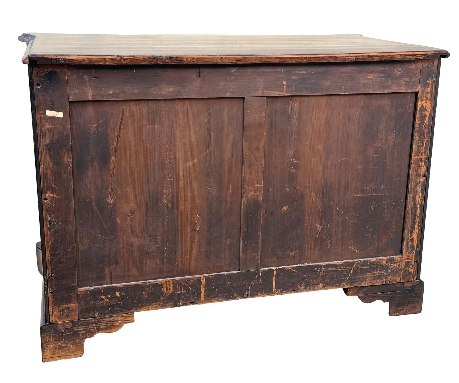 13000.0 Fine 18th Century Mahogany Serpentine Commode Chest (England, Circa 1760) photo