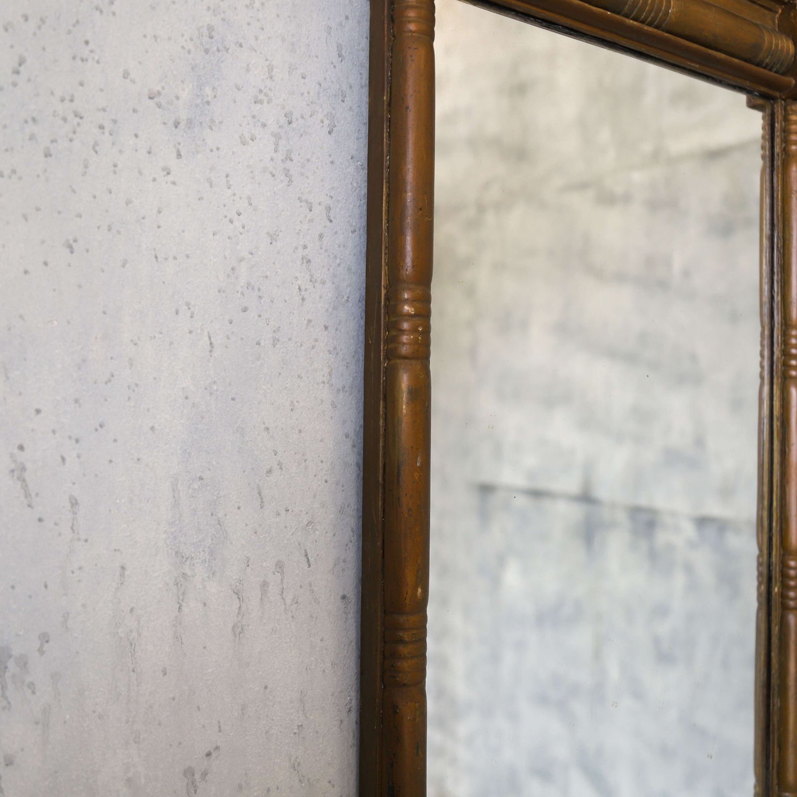photo furniture Antique English Early 19th Century Georgian Gilt Pier Mirror With Original Glass