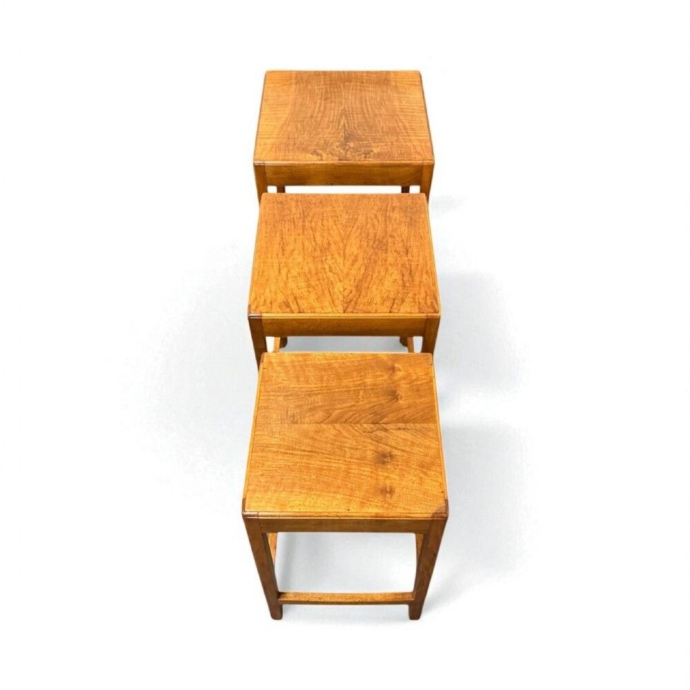 Art Deco Nest Of Three Tables, 1930s photo for sale