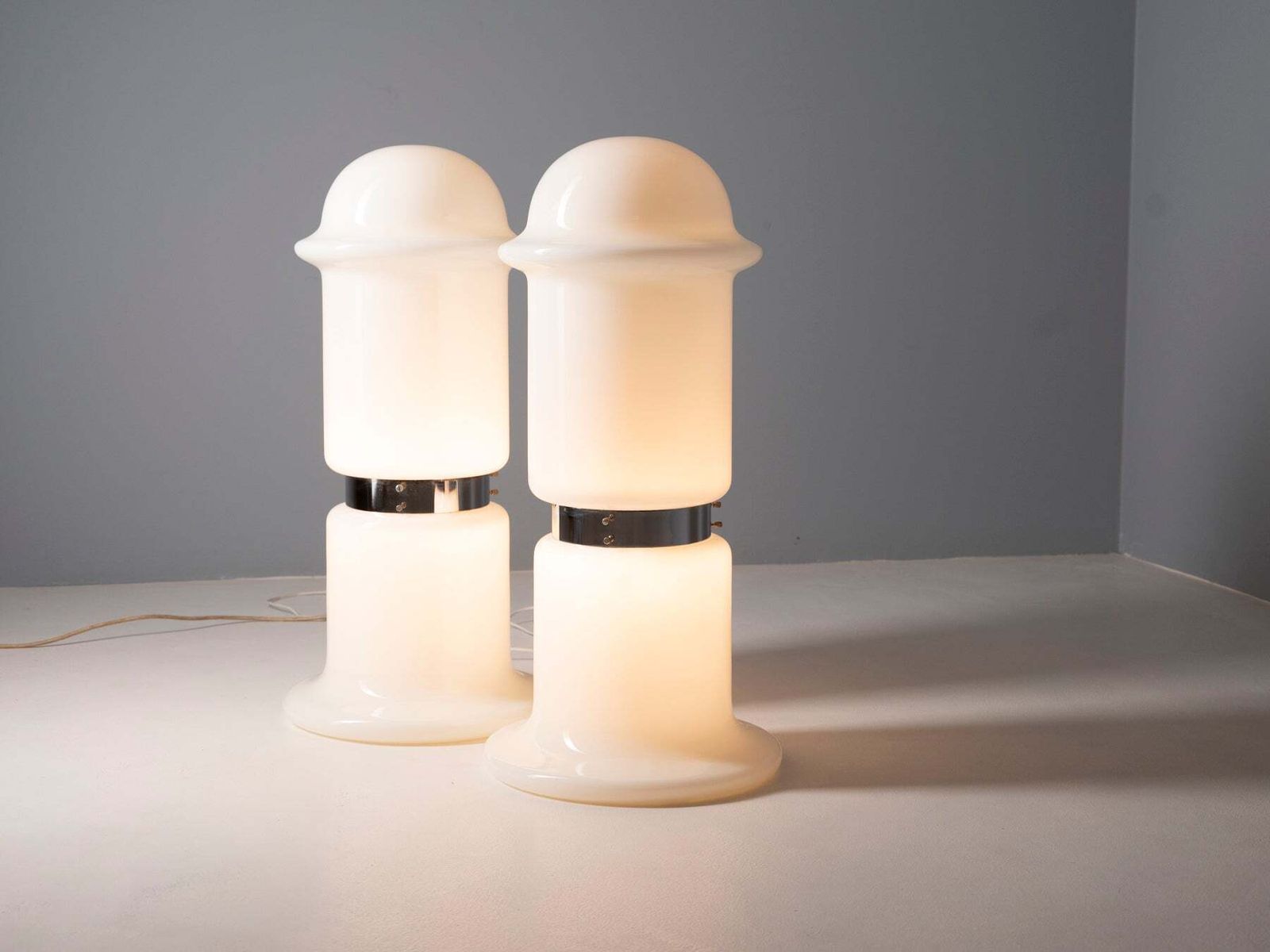 Full Glass Floor Lamp, Karel Volf, 1970s–1980s, Czechoslovakia photo furniture